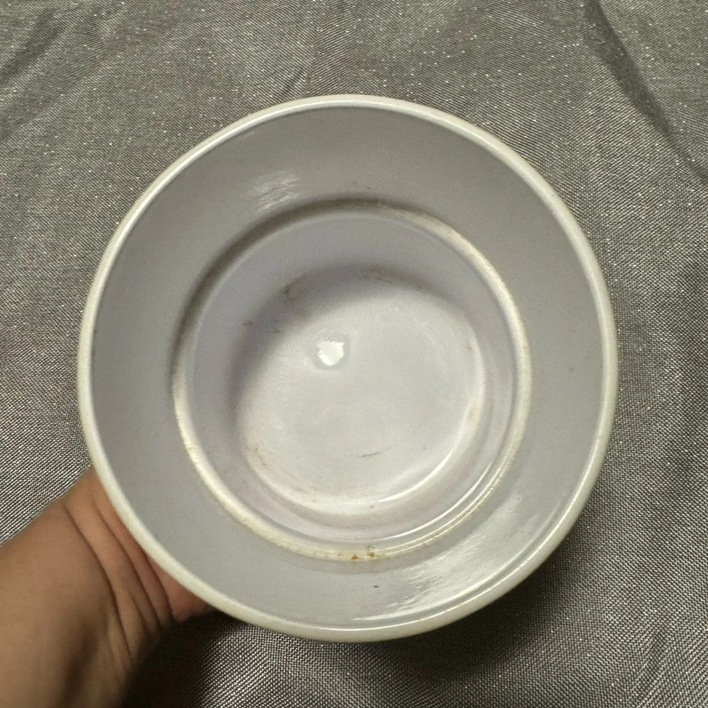 IKEA White Ceramic Planter 1602 Rare
